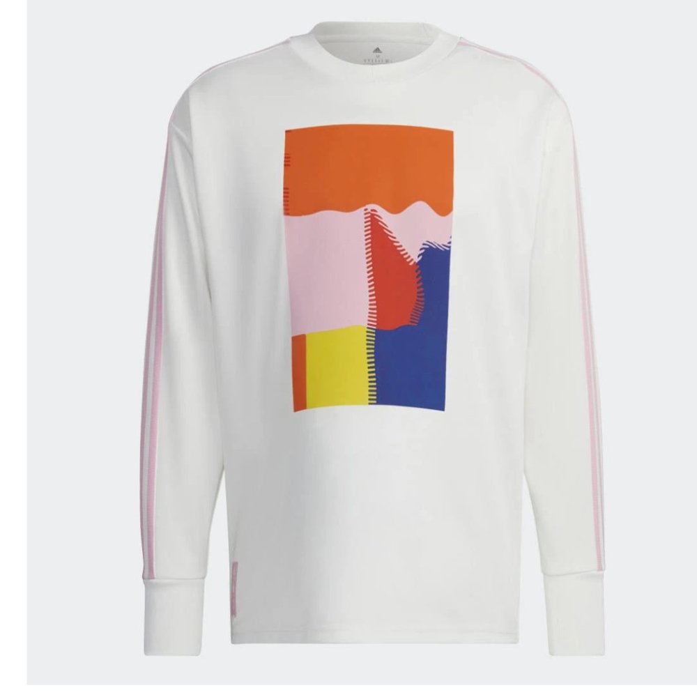 NWT adidas Belgien GK-Shirt White Medium Long Sleeve